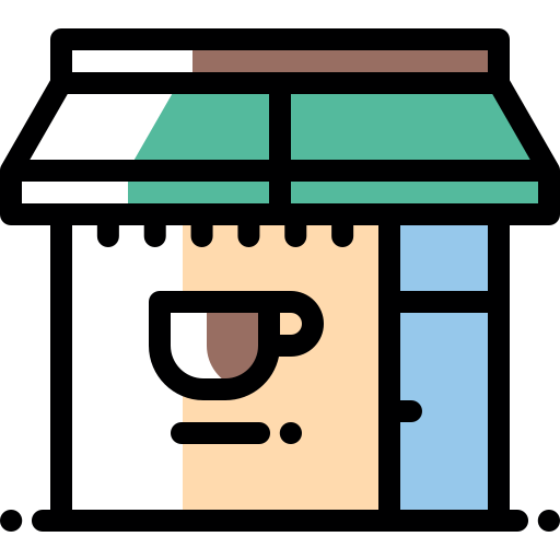 Coffee, Shop Icon Free Of City Element Vol