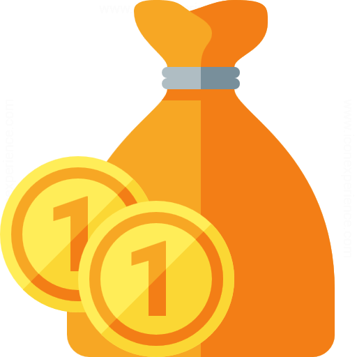 Iconexperience G Collection Moneybag Coins Icon