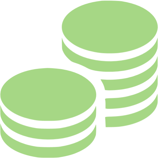 Guacamole Green Coins Icon