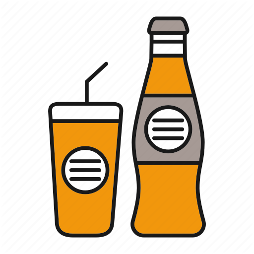 Beverage, Bottle, Coke, Drink, Glass, Juice, Soda Icon