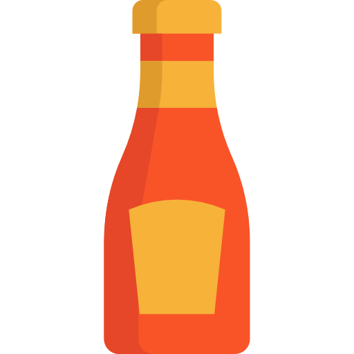 Ketchup, Food And Restaurant, Spicy, Food, Bottle Icon