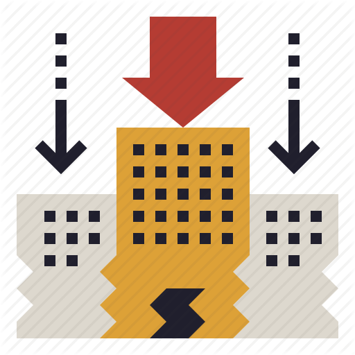 Business, Collapse, Company, Downsizing, Reduce Icon