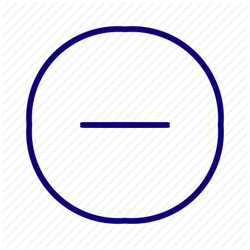 Collapse, Delete, Minimize, Minus, Remove, Subtract Icon