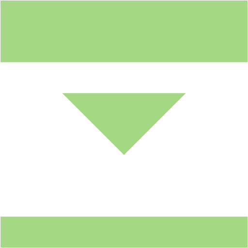 Guacamole Green Collapse Down Icon