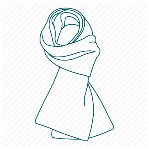 Scarf, Travel, Warm, Winter, Wool Icon