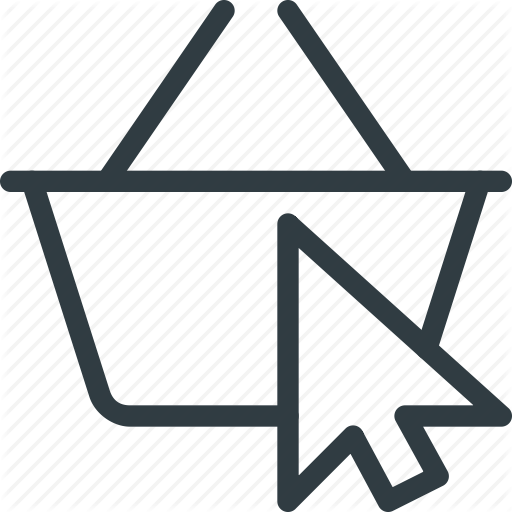 Basket, Cart, Click, Collect, Ecommerce, Online, Shop Icon