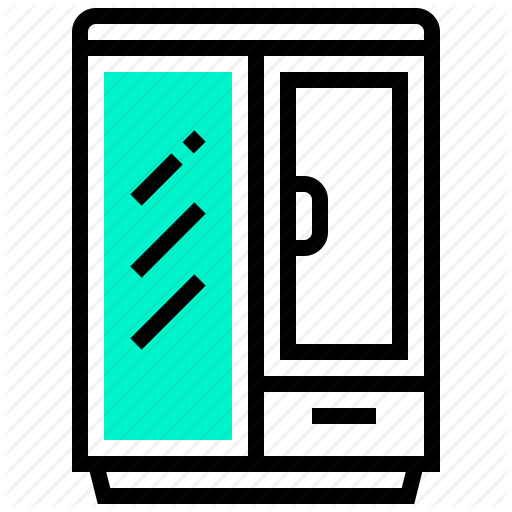 Collection, Decor, Furniture, Interior, Wardrobe Icon