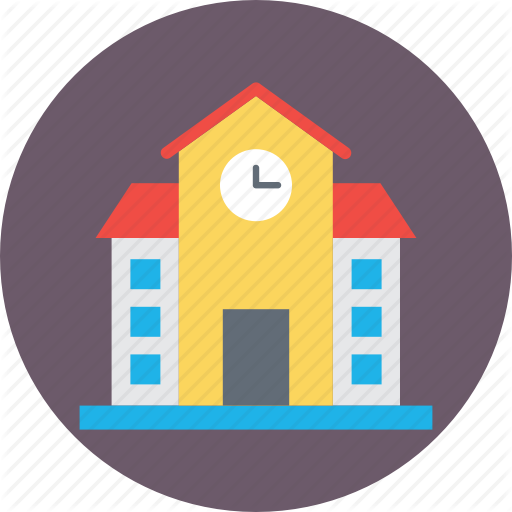 Building, College, Real Estate, School, University Building Icon