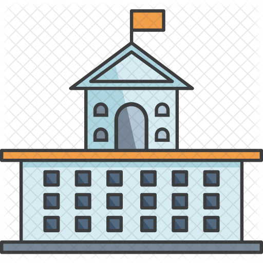 College Building Icon Png Png Image