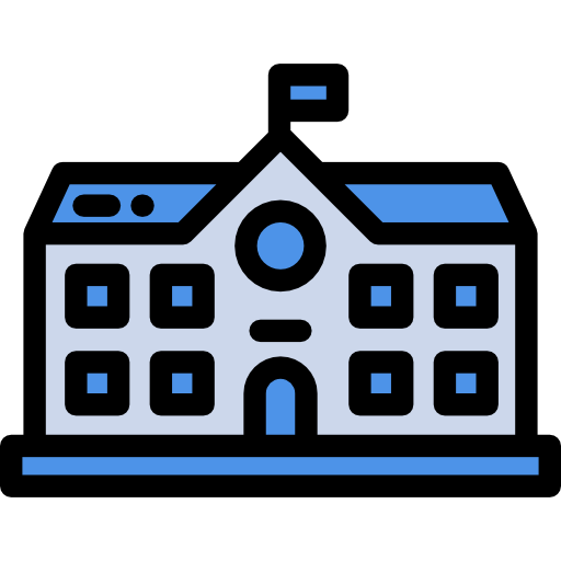 Education, College, Buildings Icon