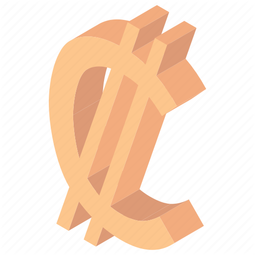 Cola Rica Currency, Colon, Colon Money, Colon Sign, Colon Symbol Icon