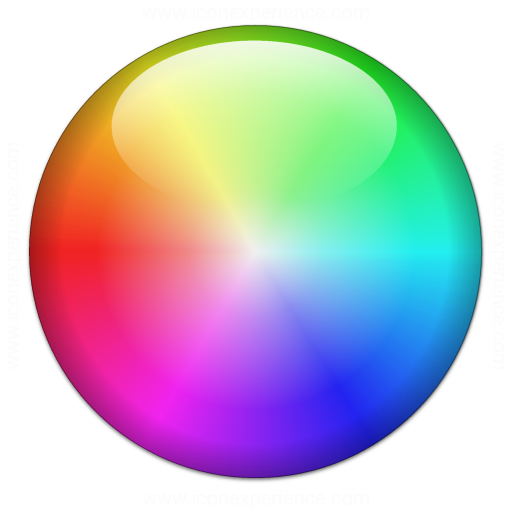 Iconexperience V Collection Color Wheel Icon