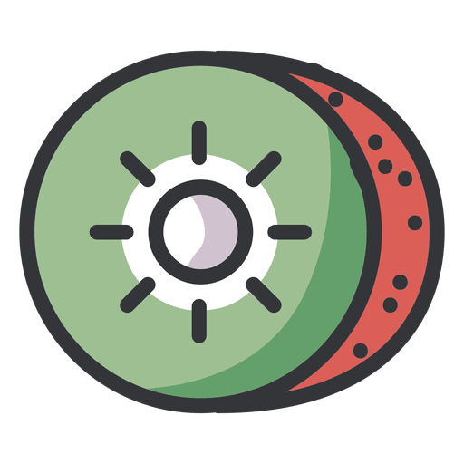 Kiwi Color Icon