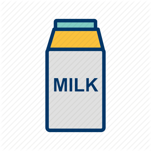 Milk, Pack, Packet Icon