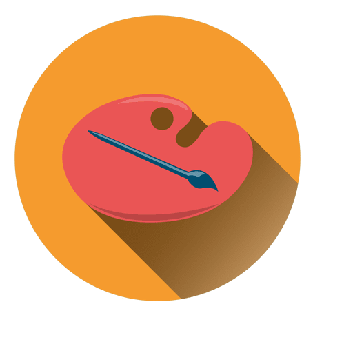 Color Palette Circle Icon