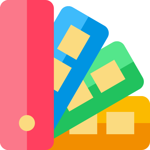 Pantone Color Palette Png Icon