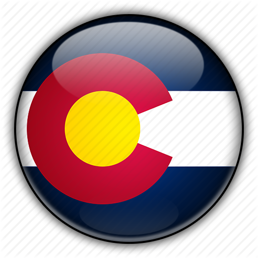 America, Colorado, North, States, United Icon