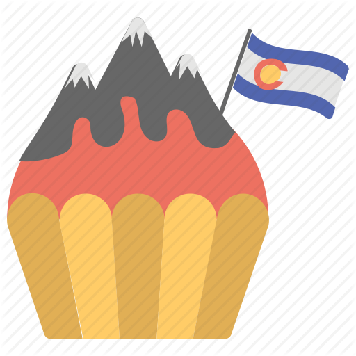 Colorado Day, Flag, Lava, Observed Locally, Us State Holiday Icon