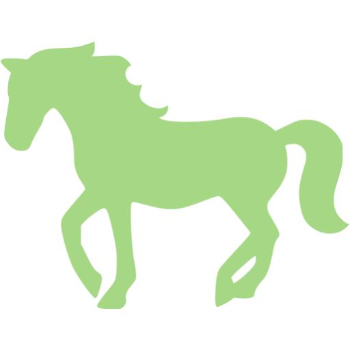 Guacamole Green Horse Icon