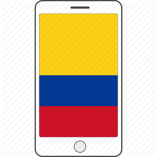 Columbia, Country, Flag, National, Phone Icon