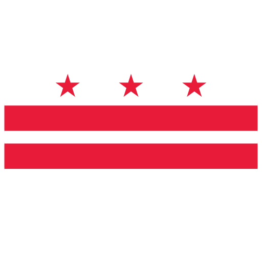 Us Dc District Of Columbia Flag Icon