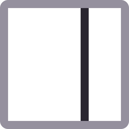 Layout, Right Column Icon Free Of Icons Duetone