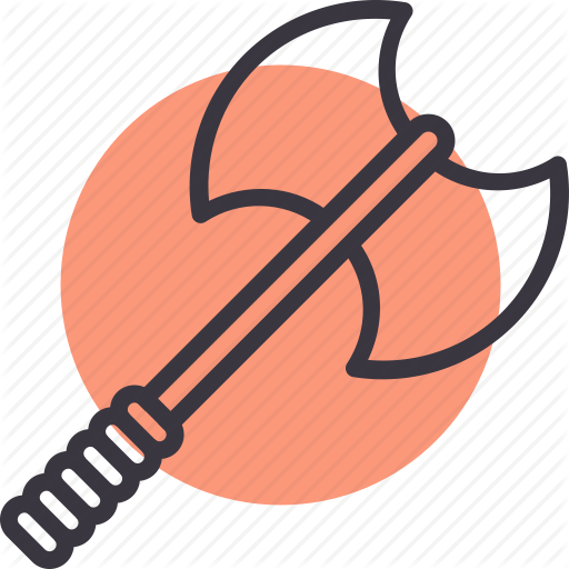 Axe, Battle, Combat, Fight, Knight, War, Weapon Icon