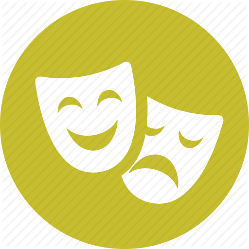 Acting, Comedy, Drama, Entertainent, Masks, Theater Icon