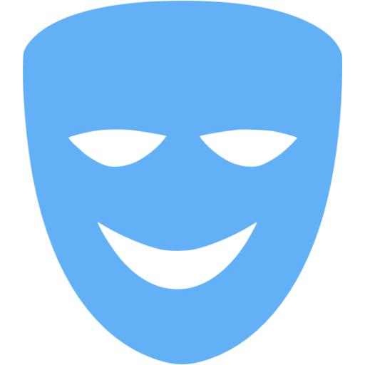 Tropical Blue Comedy Icon