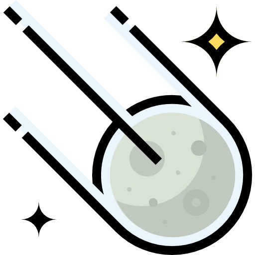 Comet Icon Weather Set Freepik