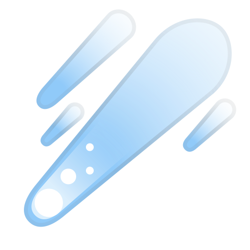 Comet Icon Noto Emoji Travel Places Iconset Google
