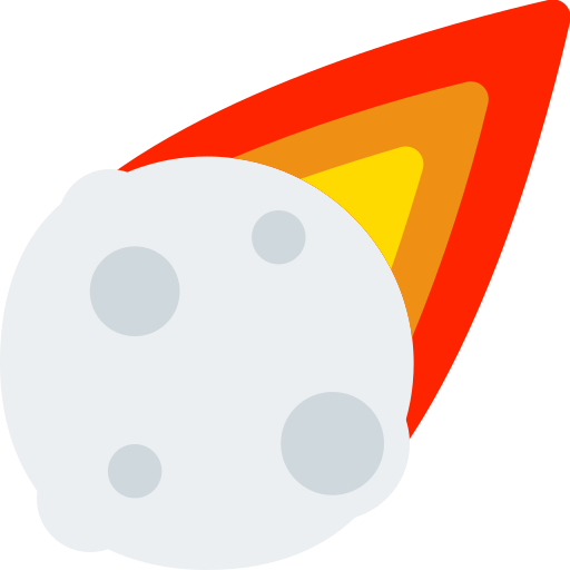 Space, Comet Icon Free Of Colocons Free