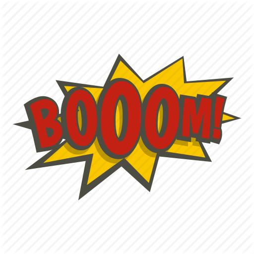 Bomb, Boom, Burst, Comic, Explode, Explosion, Power Icon
