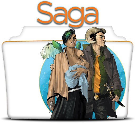 Saga Comics Folder