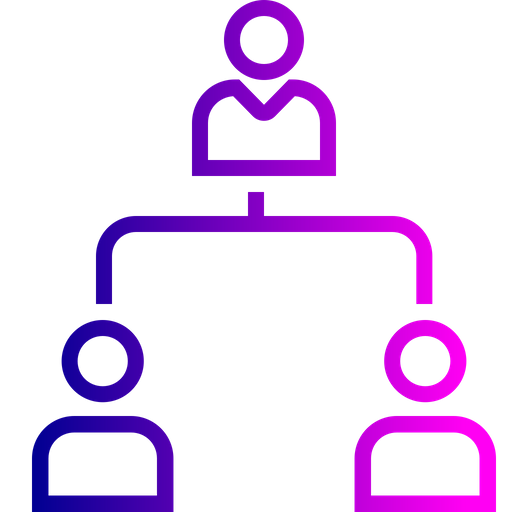 Company, Hierarchy, Team, Level, Hybrid, Boss, Employee, Command