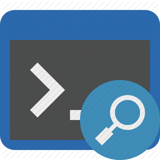 Cmd, Command, Prompt, Search, Shell, Terminal Icon