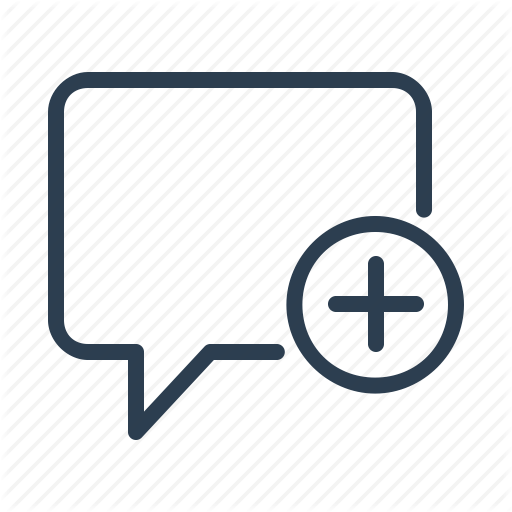 Add, Chat, Chatting, Comment, Message Bubble, New, Plus Icon