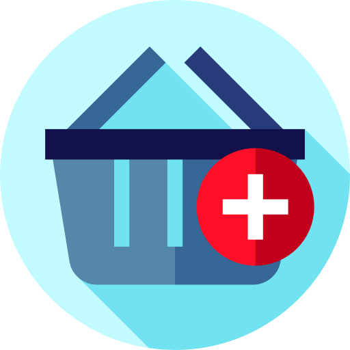 Supermarket, Shopping Basket, Commerce Icon