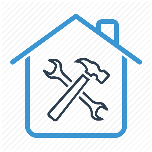 House, Home, Blue, Transparent Png Image Clipart Free Download