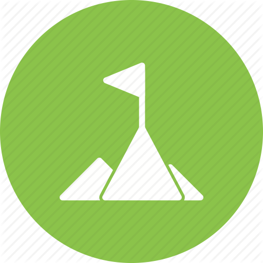 Commitment, Goal, Mission, Plan, Strategy, Success, Vision Icon