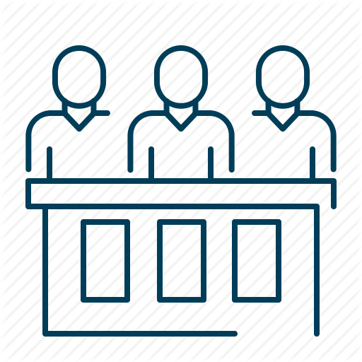 Committee, Jury, People, Test, Trial Icon