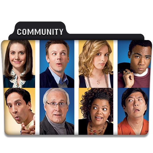 Community Tv Web Series Folder Icon