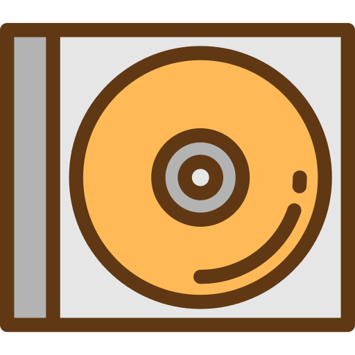 Compact Disc Music Png Icon