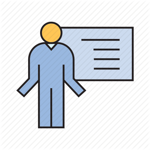 Office, People, Presentation, Whiteboard Icon