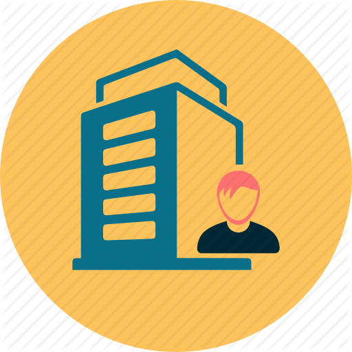 Building, Cash, Company, Finance, Money, Person, Shares Icon