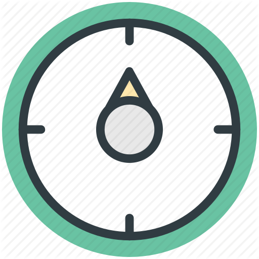 Compass, Directional Tool, Gps, Navigational, Speedometer Icon