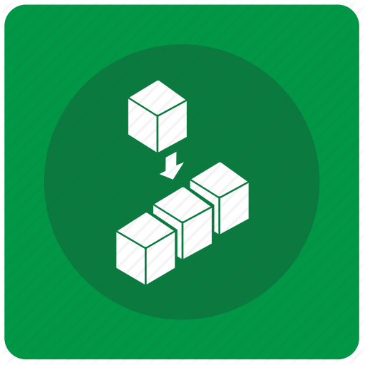 Block, Code, Compile, Cube, Process, Program Icon