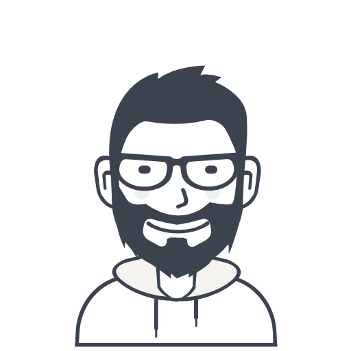 User, Person, Man, With Beard, With Glasses Icon Free Of User