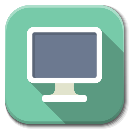 Apps Computer B Icon Flatwoken Iconset Alecive