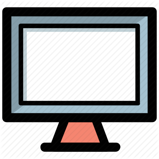 Computer Monitor, Display Screen, Lcd, Led, Monitor Icon
